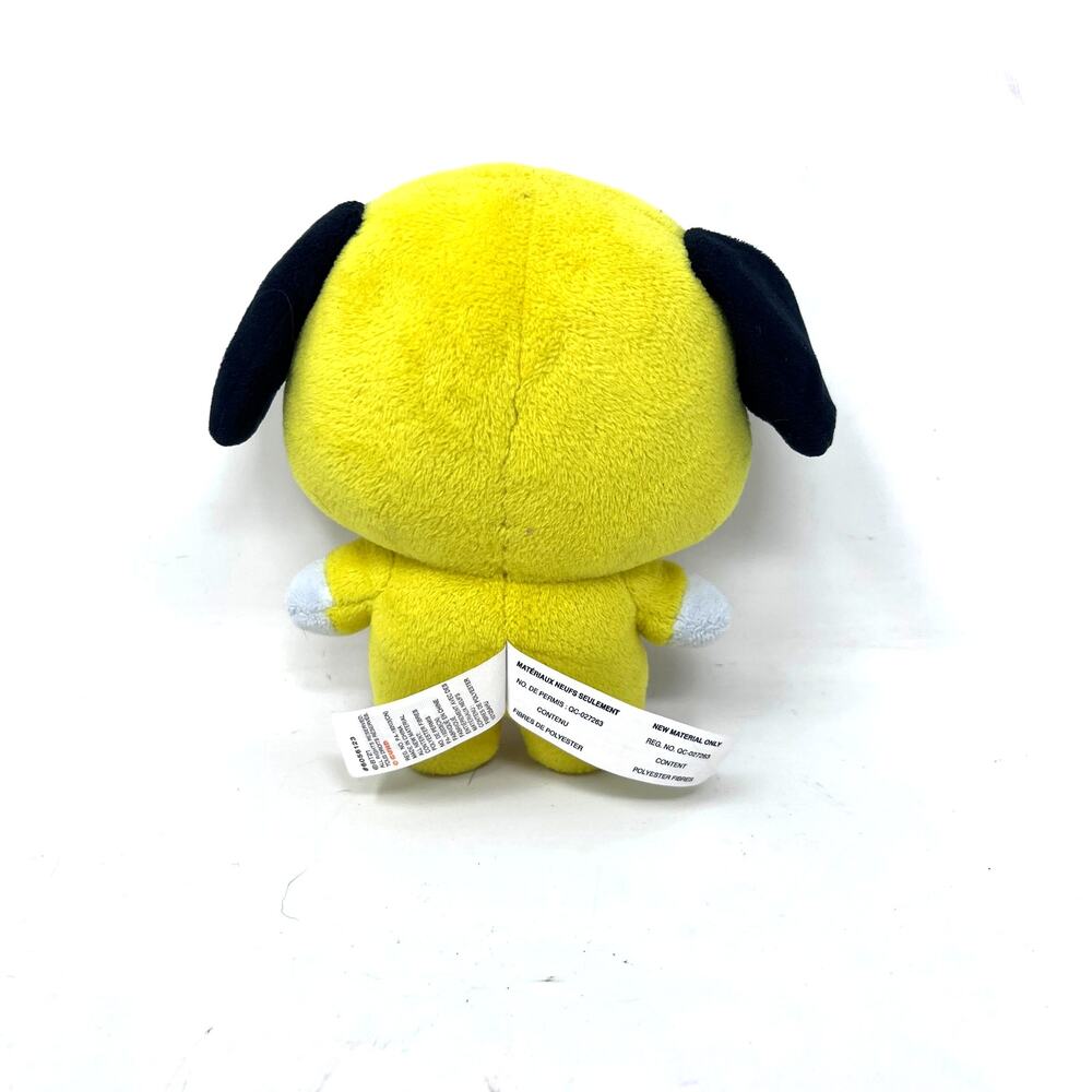 BT21 Chimmy Plush 6.5" KPop Yellow Puppy Dog Gund Stuffed Animal - Picture 3 of 7